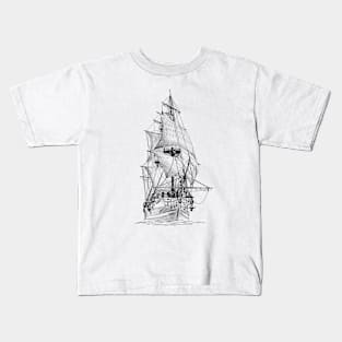 Segelschiff Kids T-Shirt